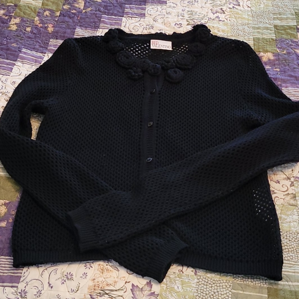 Red Valentino Black cardigan